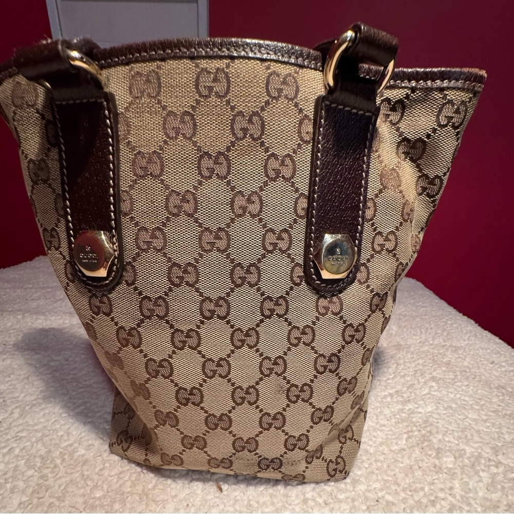 Gucci GG Monogram Bucket Tote
